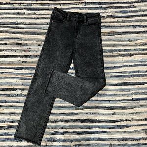 Kendall + Kylie The Icon Highrise Straight, black, Size: 5/27